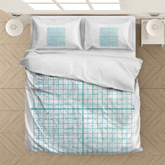 I See You Have Graph Paper Mathematics Pun Formula Bedding Sets