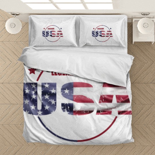 Birthday Saying Born USA 2009 Bedding Sets
