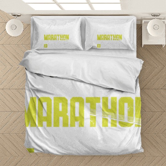 Run A Marathon They Said It Will Fun They Said Bedding Sets
