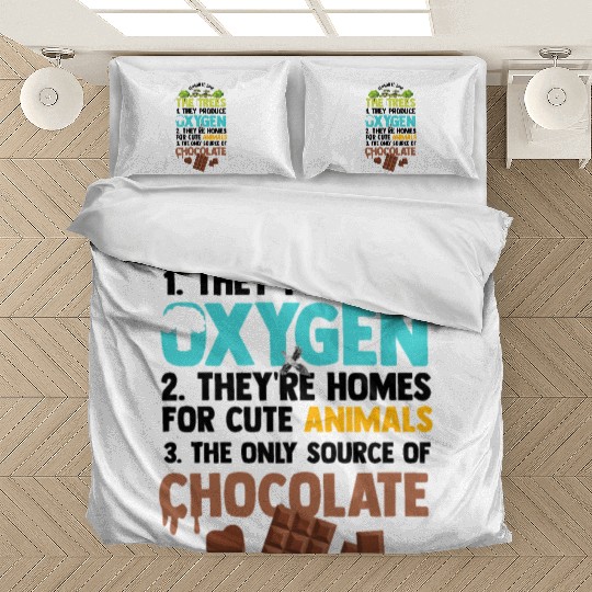 Novelty Reasons To Save Trees Planting Bedding Sets