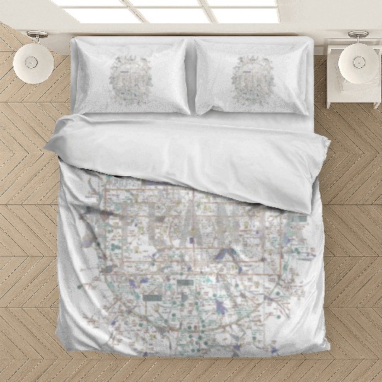 Atlanta Pilot Aviation Air Traffic Control Airspac Bedding Sets
