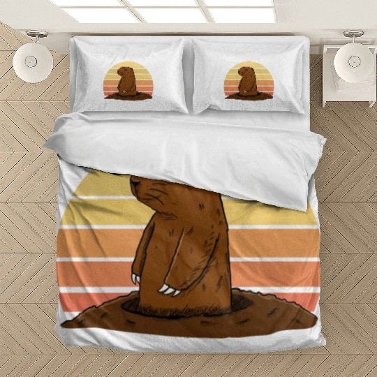 Respect The Groundhog Bedding Sets