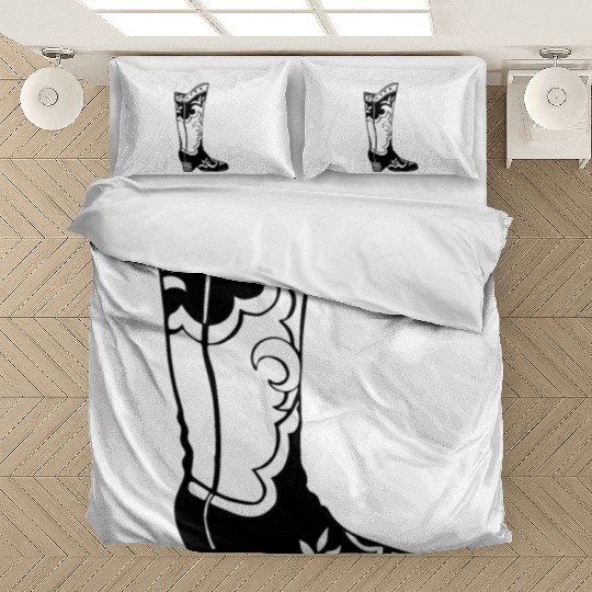 Boot, cowgirl, cowboy, boots Bedding Sets