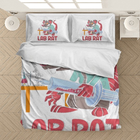 Lab Tech Lab Rat Laboratory Chemist Technician Bedding Sets