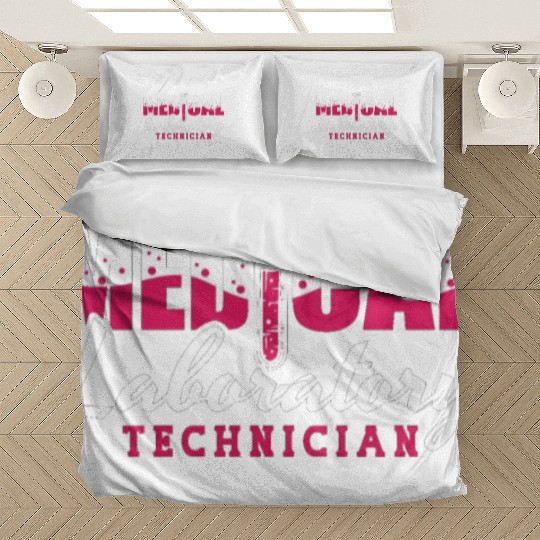 Medical Laboratory Technician Chemist Lab Tech Bedding Sets