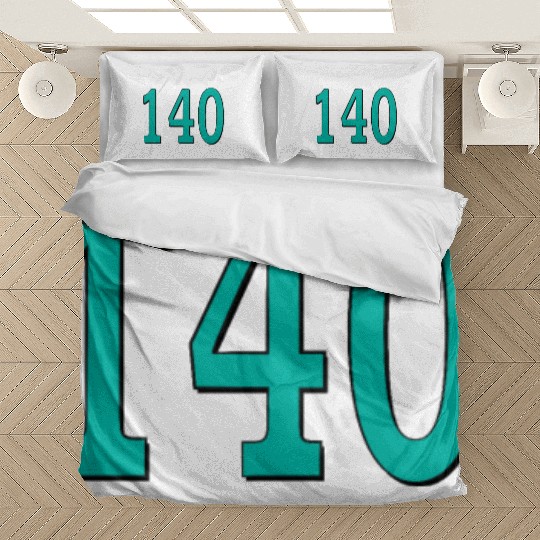 140 Blue Number Crew Bedding Sets