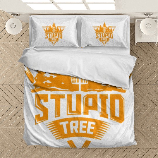 Stupid Tree Frisbee Disc Golf Ultimate Frisbee Bedding Sets
