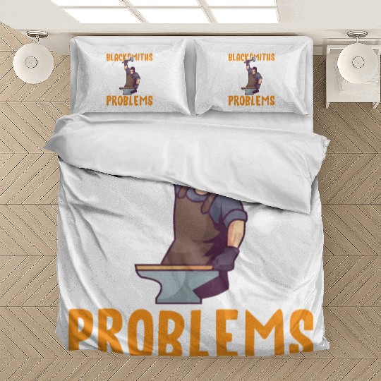 Blacksmiths beat their problems into shape Bedding Sets