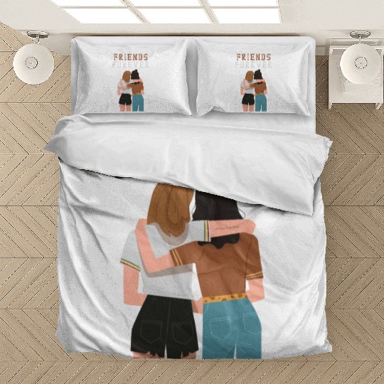 Cool Friends forever Bedding Sets for friendship day to you