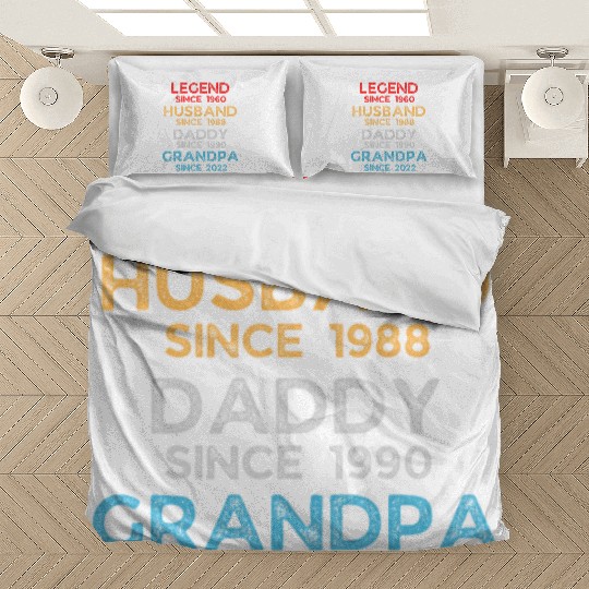 legend husband daddy papa quotes Bedding Sets