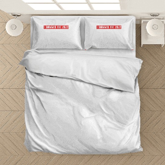 I SURVIVED THE 2022 CRYPTO CRASH RETRO Bedding Sets