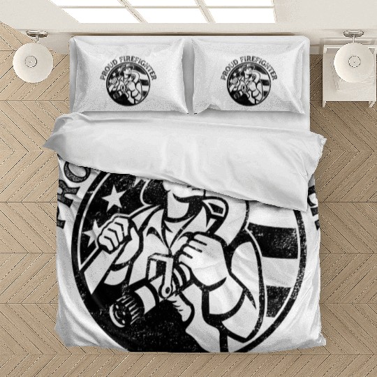 Proud American Firefighter Bedding Sets