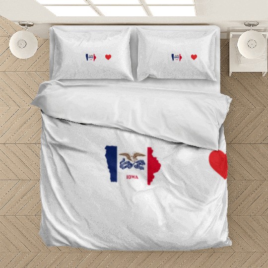 Iowa Heartbeat Gift Bedding Sets