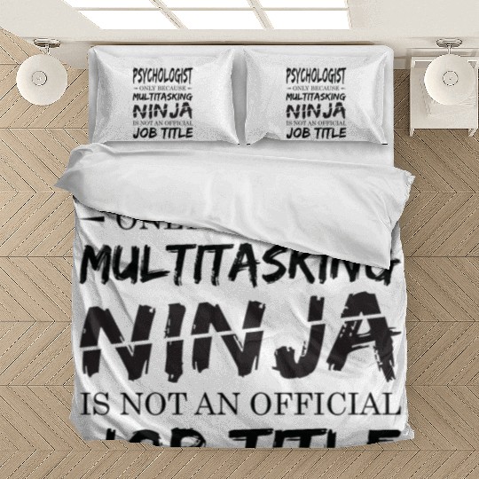 Ninja Psychologist Bedding Sets