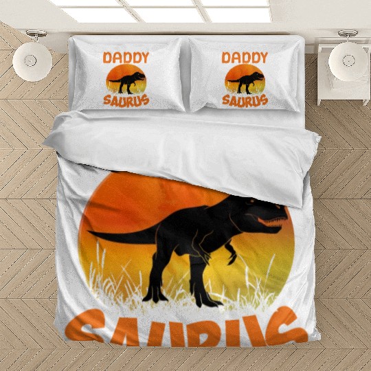 Daddysaurus Papasaurus Bedding Sets