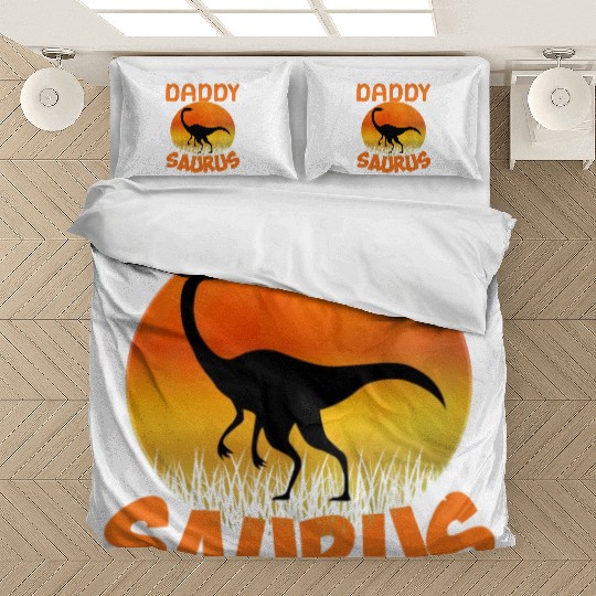 Daddysaurus Papasaurus Bedding Sets