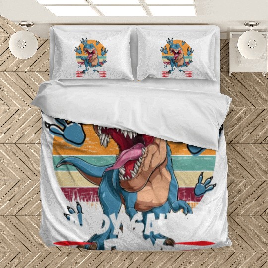 Daddysaurus Papasaurus Bedding Sets