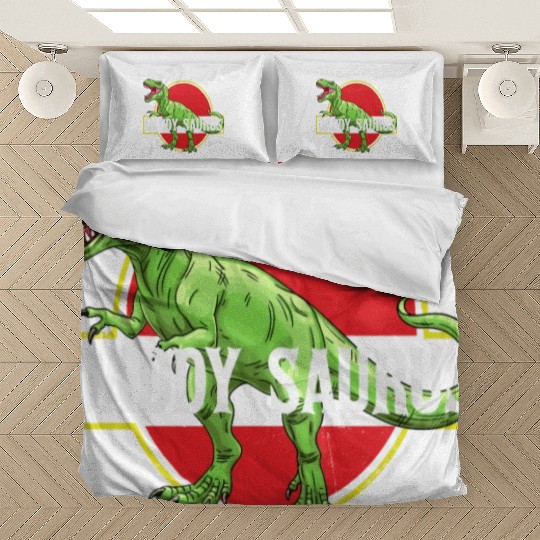 Daddysaurus Papasaurus Bedding Sets