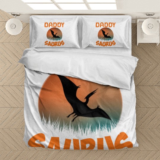Daddysaurus Papasaurus Bedding Sets