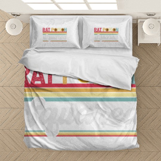 Rat Poison Squared Bedding Sets