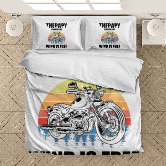 Hilarious Expensive Wind Is Free Big Bike Bedding Sets