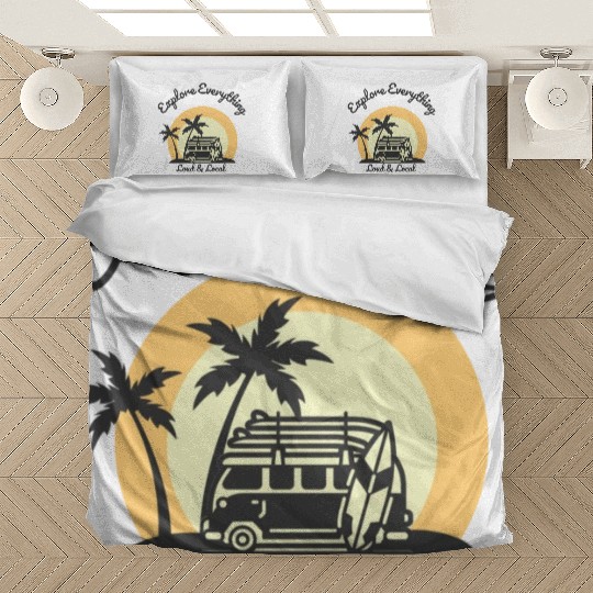 Loud & Local Retro Camping Design Bedding Sets