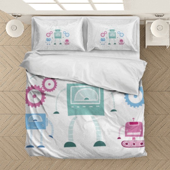 Robot Future Engineer Boys Robotics Bedding Sets