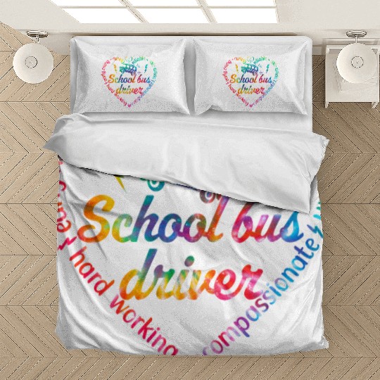 School bus driver back to school Bedding Sets