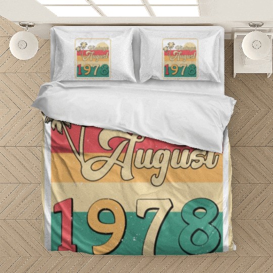 1978 August Gift Idea Bedding Sets