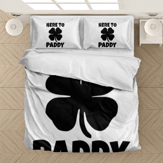 Here To Paddy Fun Irish Clover Party Bedding Sets