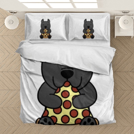 Cane Corso Pizza Lover Bedding Sets