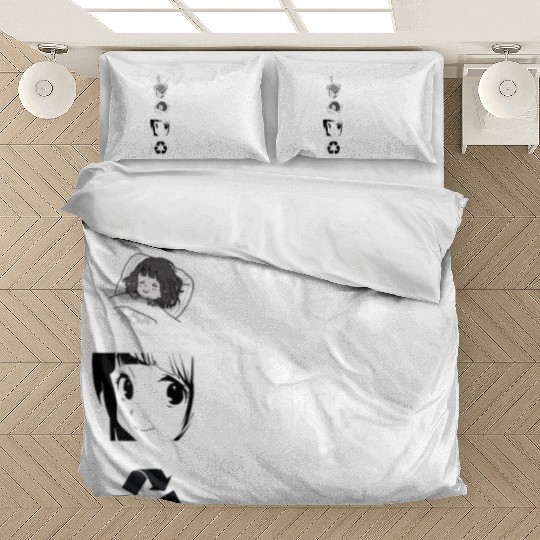 Awesome Anime Eat Sleep Anime Repeat Teenager Bedding Sets