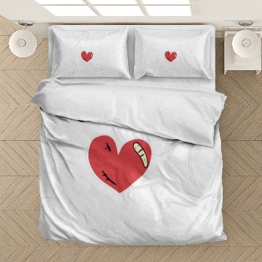heart red i love you Bedding Sets