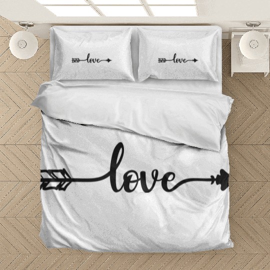 love arrow, faith, christian, Jesus Bedding Sets