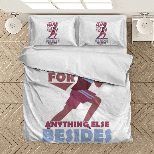 Run jogging sport race training gift Bedding Sets