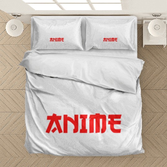 Japanese Anime Manga Otaku Eat Sleep Anime Repeat Bedding Sets