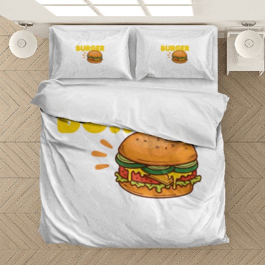 Cheese Burger Boy Bedding Sets