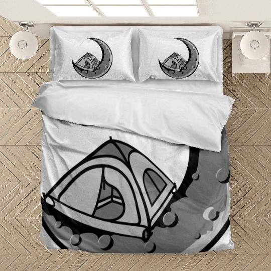 moon camping tent universe Bedding Sets