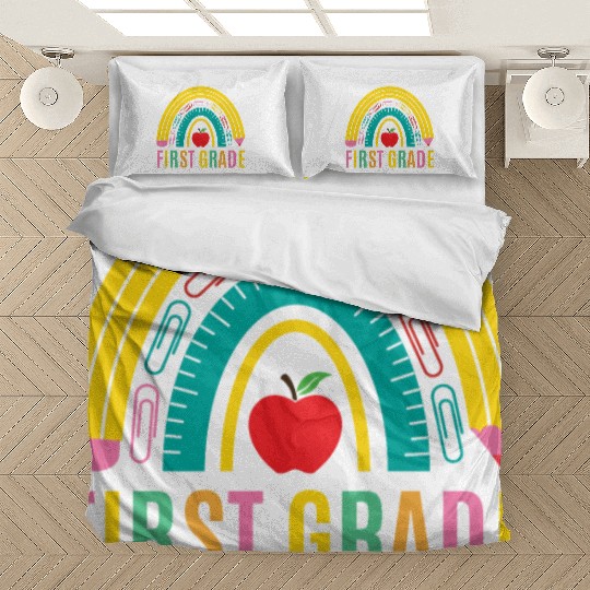 First Grade Back to School Teacher Bedding Sets