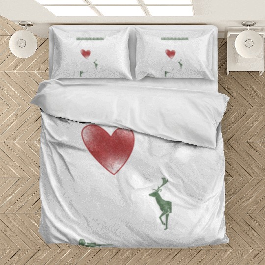 Buck Deer Hunting Hunter Vintage Bedding Sets