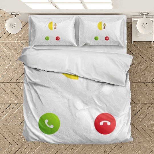Vatican City is calling Is calling Flag Saying Bedding Sets
