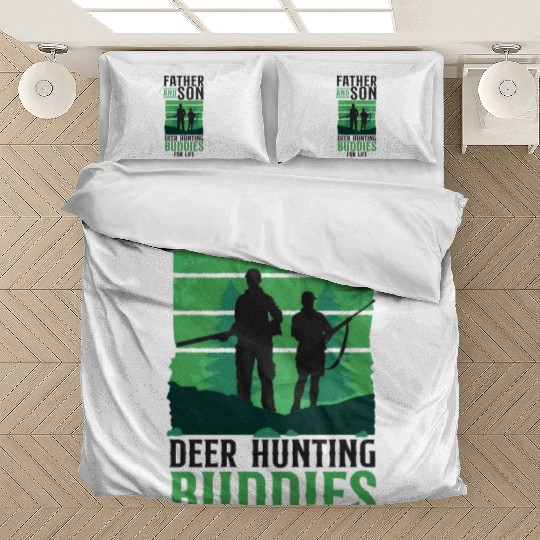 Buck Deer Hunting Hunter Father Bedding Sets