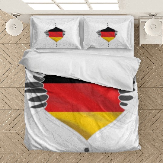 germany flag proud Bedding Sets