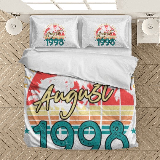 Birth Month August 1998 Bedding Sets