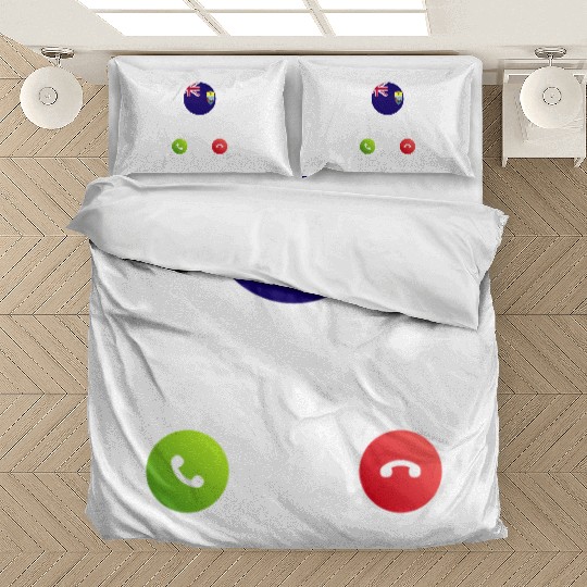 SAINT HELENA is calling Is calling Flag Saying Bedding Sets