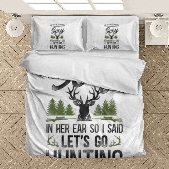 Buck Deer Hunting Hunter Vintage Bedding Sets