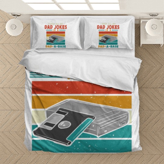 Dad Joke Data Scientist Pun Computer Science Papa Bedding Sets