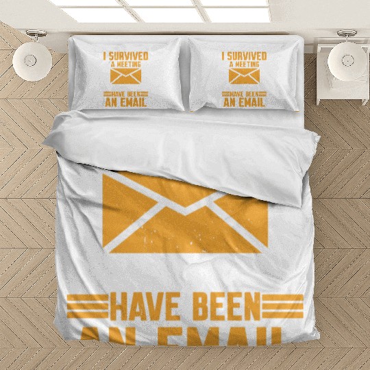 I Survived Another Meeting 8 Bedding Sets