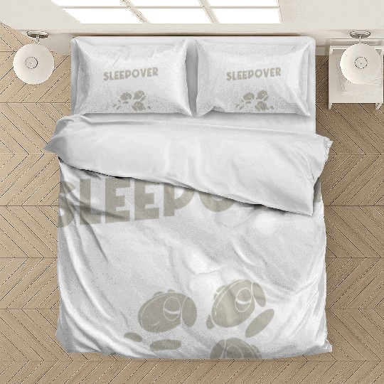 We Are Sleepover Friends Party Cute Overnight Bedding Sets