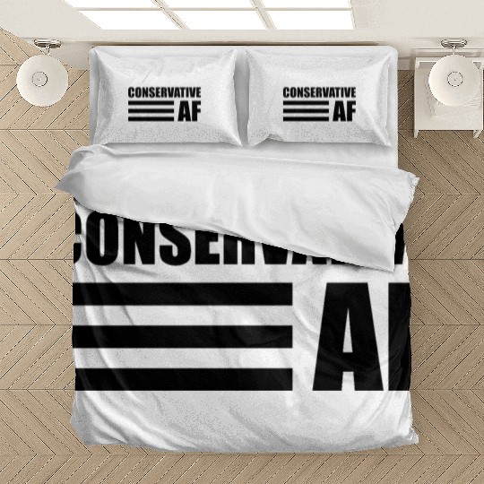 CONSERVATIVE AF Republican Support Anti Liberal Bedding Sets